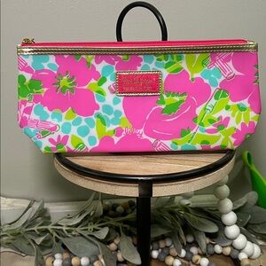 Lilly Pulitzer For Estee Lauder Cosmetic Bag.